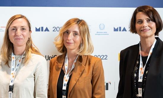 Domizia De Rosa presented a panel dedicated to the women's role in the Industry and new generation 